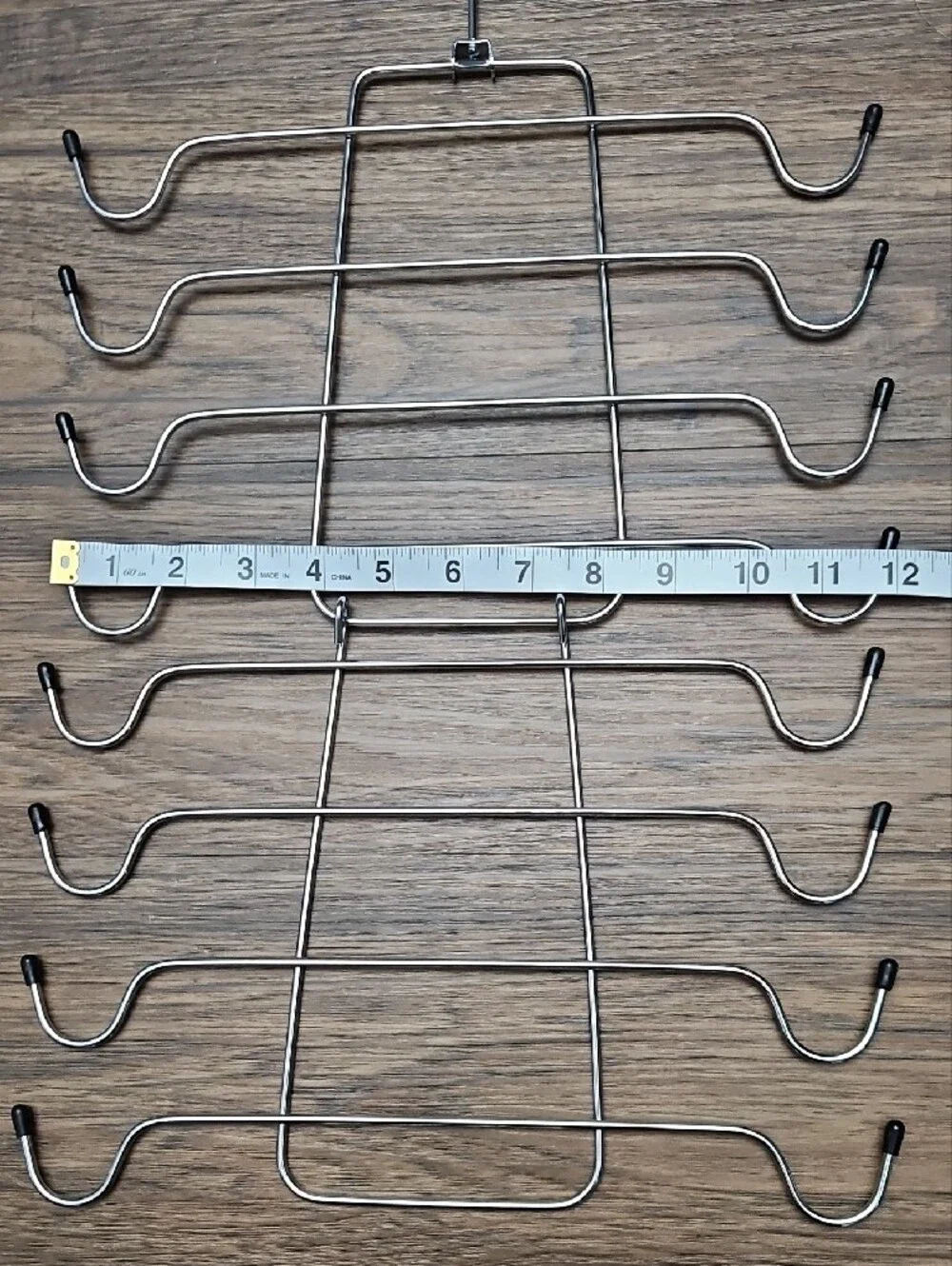 Set of 2 Folding Metal Tank Top and Bra Hangers